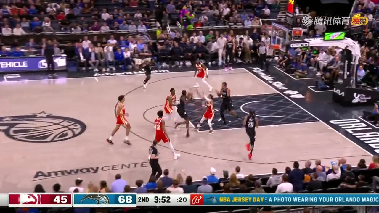 比文班亞馬如何？波爾-波爾持球一條龍反擊轉(zhuǎn)身過人暴扣